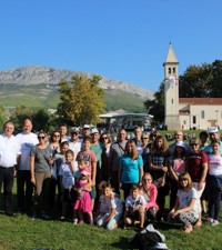 Obiteljska zajednica iz Karlovca na Susretu hrvatskih katoličkih obitelji 